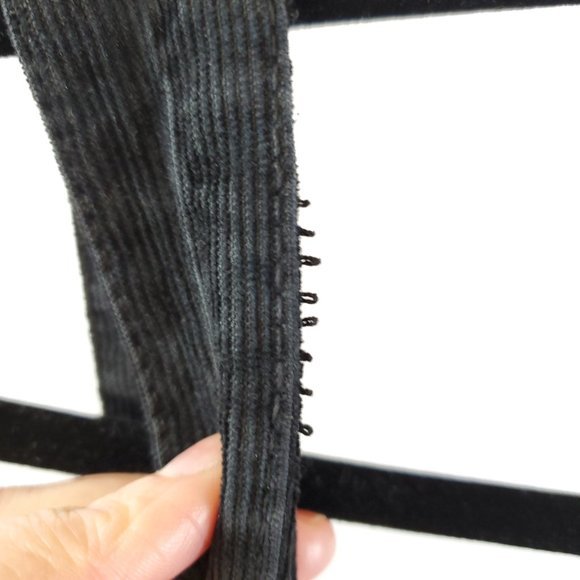 NWT Zara Black Snap Front Corduroy Jumper/Skirt-All Medium - Picture 15 of 15